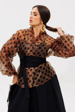 Блуза Anastasia 1061.1 кофе