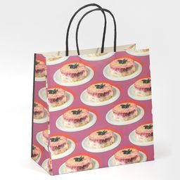 Пакет подарочный новогодний «Шуба», 22 х 22 х 11 см