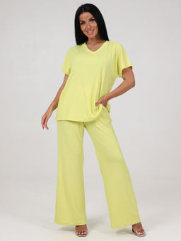 430 ПИЖАМА ЖЕНСКАЯ (брюки) (Желтый)