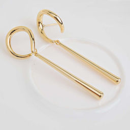 Серьги длинные на гвоздиках арт. 13 3321 (id 275045)