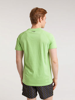 Футболка ЗАПОРОЖЕЦ Avto 3 BRIGHT GREEN  фото 4