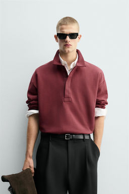 BOXY FIT POLO SHIRT - Zara фото 2