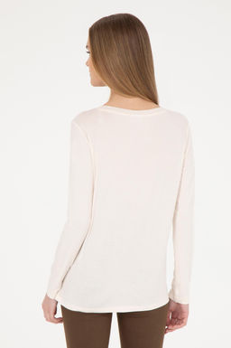 Kad_n Ekru Sweatshirt - U.s. polo assn фото 5