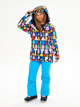 Женская горнолыжная сноубордическая куртка Alpha Endless Ultra Chaleur SNB 423/316_7 Разноцветный  фото 29