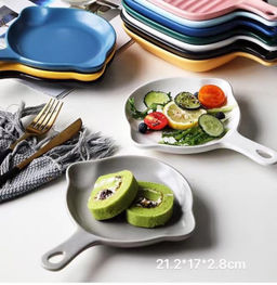 Блюдо с ручкой / GDE-10 /уп 25/ - Галеонтрейд фото 3