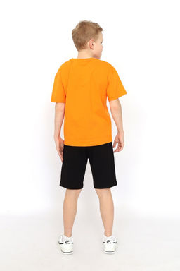 CRB wear/ CSJB 90248-29-404 Комплект для мальчика (футболка, шорты),оранжевый/Ex.Cherubino  фото 3