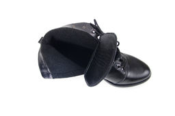 Ботинки 322.irma5.black / Шерсть