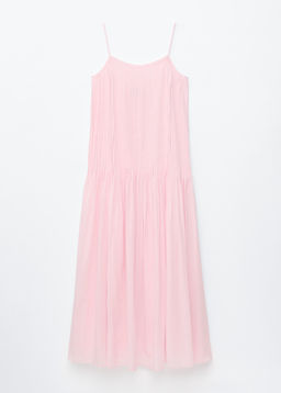 Maxivestido con corpi?o plisado - H&m фото 3
