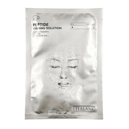 Тканевая крем-маска для лица укрепляющая с пептидами Peptide Firming Solution Creamy Mask Steblanc, Корея, 25 г Акция