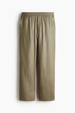 Pantal?n en mezcla de lino Easy Care Loose Fit - H&m фото 2