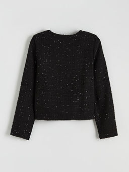 Pul ??lemeli K?z ?ocuk T?vit Ceket