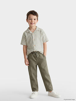 Erkek ?ocuk Loose Fit G?mlek