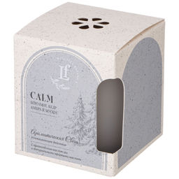 СВЕЧА АРОМАТИЗИРОВАННАЯ В СТАКАНЕ CALM 7*8 СМ - Lefard фото 2