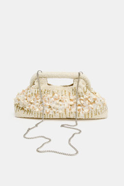 POUCH ABALORIOS / Crudo - Zara фото 4