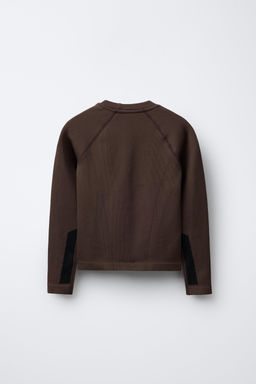 SEAMLESS CONTRAST SKI COLLECTION T-SHIRT - Zara фото 6
