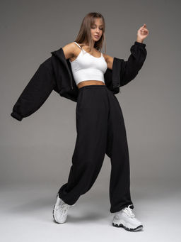 Брюки с начёсом