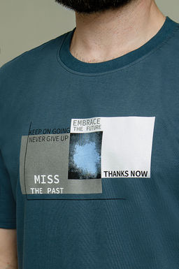 Арт. 61131 Футболка мужская 48-56 (5 шт) Цвет:изумруд - Идеал фото 8