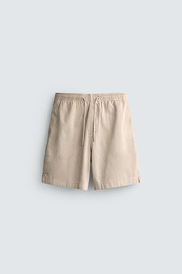 BERMUDA LAVADA ESTRUCTURA WAFFLE / Gris antracita - Zara фото 7