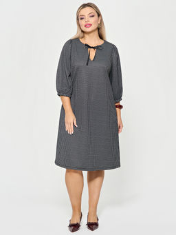 Платье 0218-2 чёрный кварц - Dora фото 152