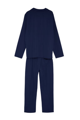 TRENDYOL MAN Gri Regular Fit Dokuma Pijama Tak?m? TMNAW24PT00057 - Trendyolmilla фото 11