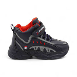 Высокие подростковые кроссовки А8985-5 черные - Sport фото 2