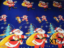 Плед новогодний. Размер 180 на 200.