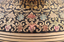 Ваза 10 №В3275/14/2 ( TAJ WORK BLACK COLOUR) - Ганг фото 3