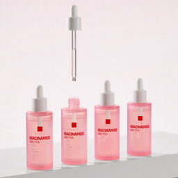 Beausta Сыворотка для лица с ниацинамидом и цинком / Derma2X Niacinamide Zinc PCA Serum, 40 мл  фото 2