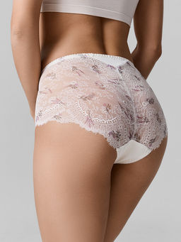 Цена за 2 штуки! Трусы макси женские с кружевными вставками - Mark formelle фото 3