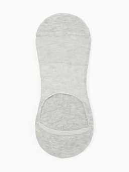 Носки-подследники с компрессией, размер 42-45, серые