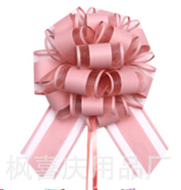 Бант подарочный ширина 10х15 см / DH-003 /уп 800/розовый