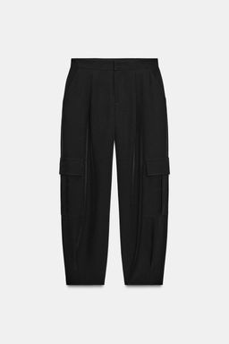 CARROT TROUSERS WITH CARGO POCKETS - Zara фото 6