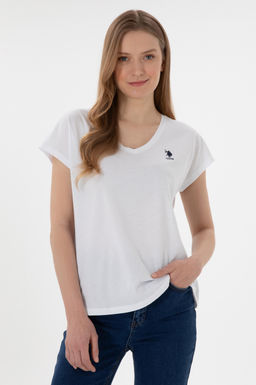 Kad_n Beyaz Basic Ti__rt Sepette S_rpriz _ndirim