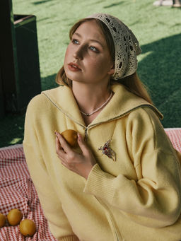 Чокер «Стразик» сердце и жемчужные бусины, белый в серебре, 36 см + 5 см доп, цепочка