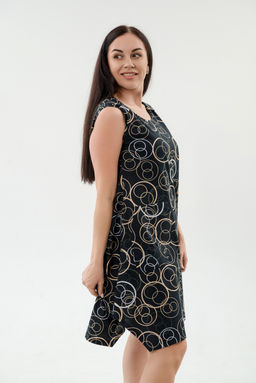 Платье женское из кулирки Кэтрин кольца макси - Амадэль фото 5