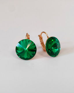 Серьги с кристаллами Swarovski