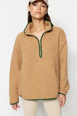 Camel Pelus Orme Spor Sweatshirt THMAW23SW00021