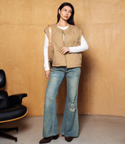 Жилет #КТ750, песочный - Dommod фото 4