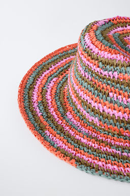 SOMBRERO RAYAS / Naranja - Zara фото 2