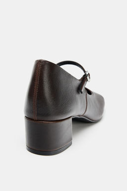 LEATHER HEELS - Zara фото 13