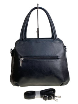 Женская сумка из искусственной кожи, цвет черный - Greta фото 2