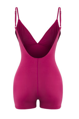 TRENDYOLMILLA K?rm?z? V Yaka Poliamid Sortlu Mayo TBESS23MA00143 фото 22