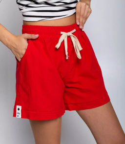 Шорты #2010*, красный