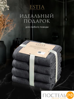 ESTIA МАРТОС т-сер К-т полотенец 50х80-4, 100% хлопок, 500 г/м2  фото 8