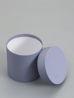 Набор шляпных коробок  4 в 1 "Графит" 18 × 18 ‒14 × 14 см