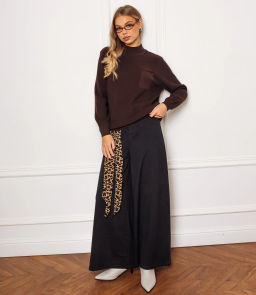 Джемпер #КТ24062, шоколадный