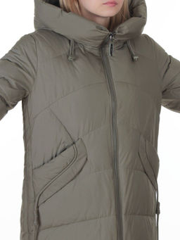 A622 OLIVE Куртка зимняя женская (200 гр. био-пух)