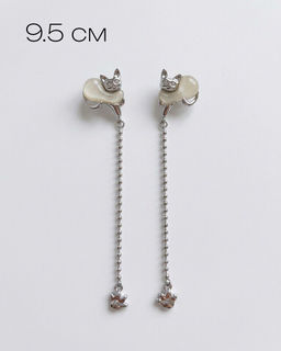 Стильные серьги