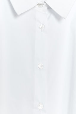 DOUBLE-LAYER POPLIN SHIRT - Zara фото 9