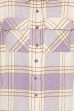 Женское сиреневое тканое платье Неожиданная скидка в корзине - U.s. polo assn фото 6